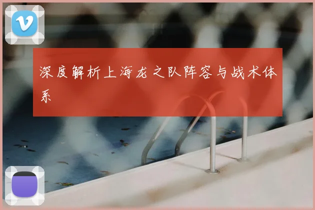 深度解析上海龙之队阵容与战术体系